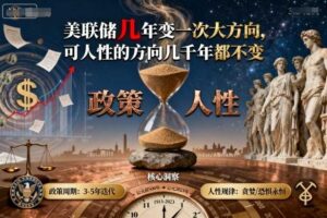 付费文章：美联储几年变一次大方向，可人性的方向几千年都不变
