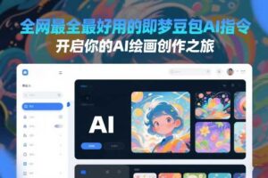 全网最全最好用的即梦豆包AI指令，开启你的AI绘画创作之旅