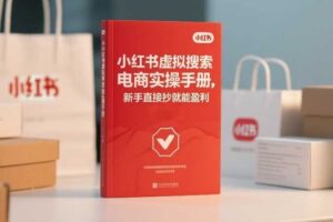 小红书虚拟搜索电商实操手册,新手直接抄就能盈利