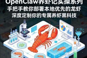 OpenClaw养虾记实操系列，手把手教你部署本地优先的龙虾，深度定制你的专属养虾黑科技