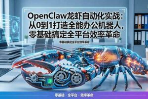 （17996期）OpenClaw龙虾自动化实战：从0到1打造全能办公机器人，零基础搞定全平台效率革命